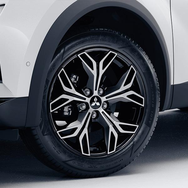 Lichtmetalen velg 18 inch, 5-spaaks zwart Diamond Cut