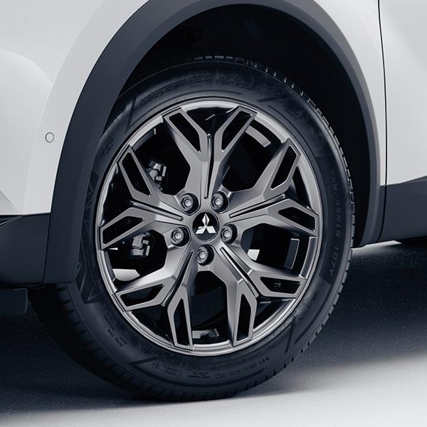 Lichtmetalen velg 18 inch, 5-spaaks grijs Diamond Cut