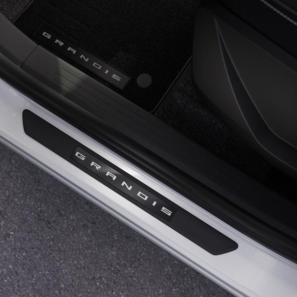 Instaplijsten kunststof, 2 st. voorportieren