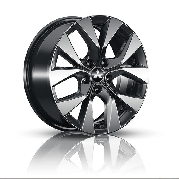 Lichtmetalen velg 17 inch, 5-spaaks grijs Diamond Cut