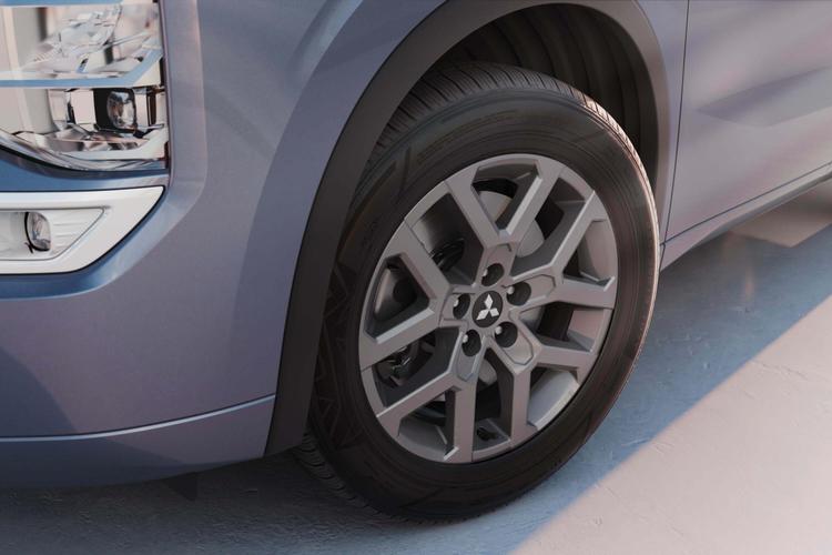 Winterwielenset 18 inch, 5-spaaks, antraciet/grijs velgen voorzien van Dunlop 235/60R18 winterbanden en TMPS-sensoren