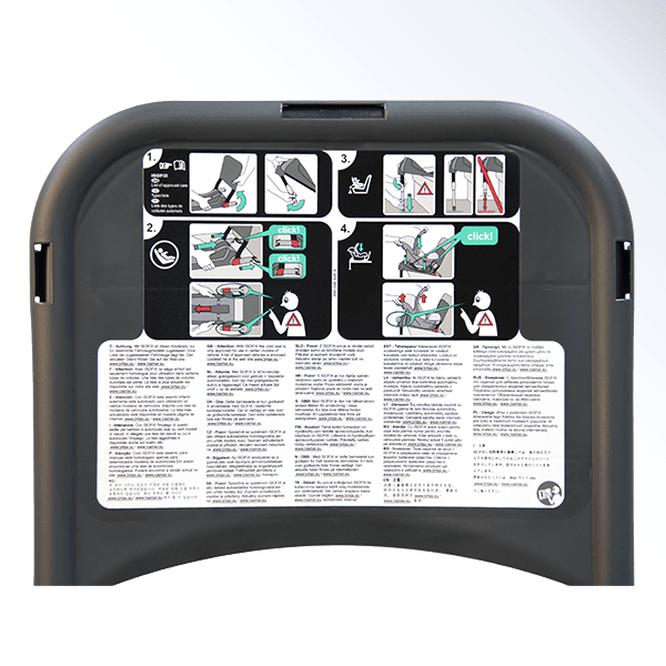 Isofix montagebeugel BabySafePlus