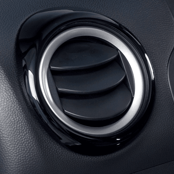 Decoratieset Piano Black CVT en M/T