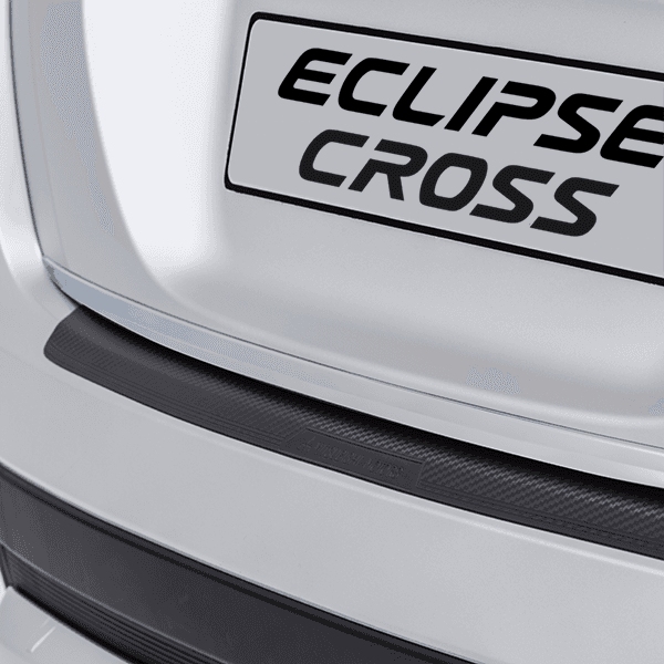 Achterbumperbeschermer Eclipse Cross, zwart kunststof