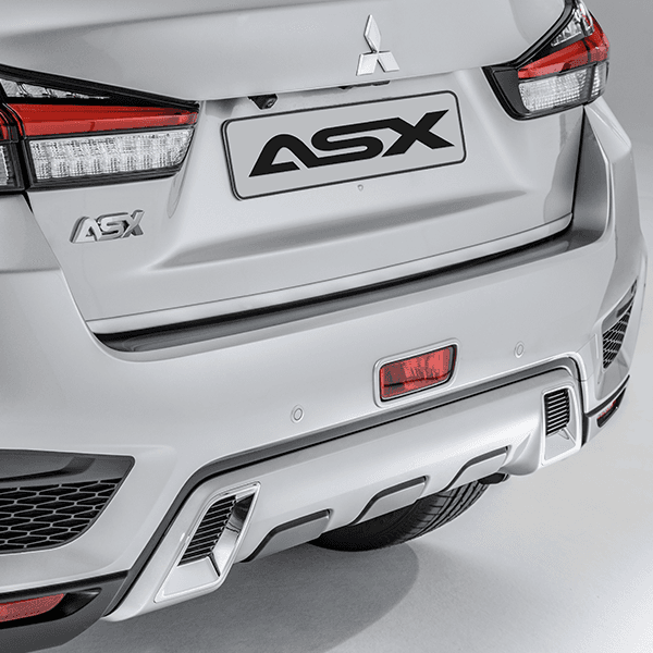 Product Skidplate achterzijde zilver ASX 2020
