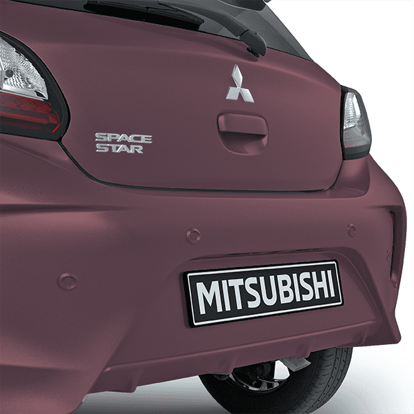 Protection Pack II Space Star 2020, Uitvoering zonder bagagebox. Kleur Wine Red Pearl