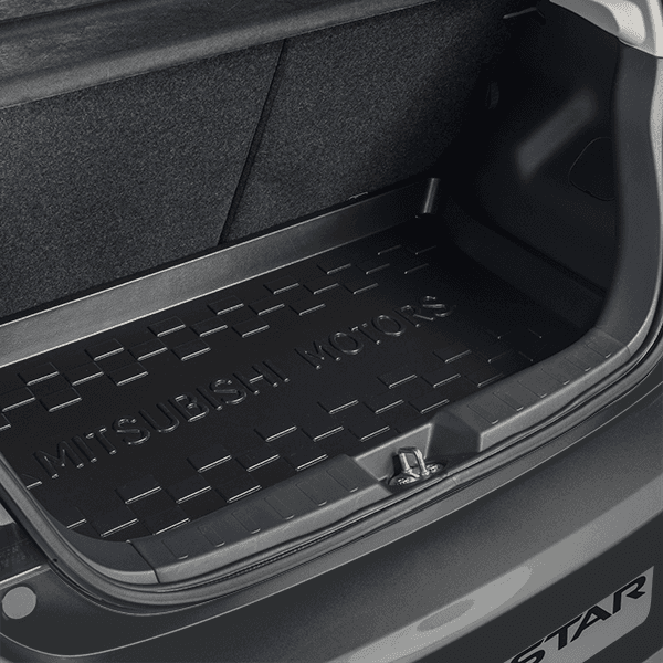 Protection Pack II Space Star 2020, Uitvoering zonder bagagebox. Kleur Titanium Grey