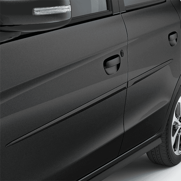 Protection Pack III Space Star 2020, Uitvoering zonder bagagebox. Kleur Cosmos Black