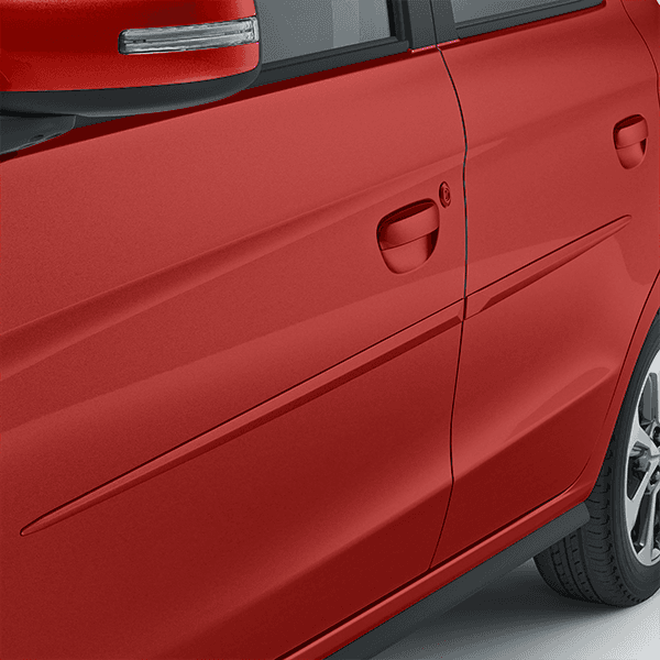 Protection Pack III Space Star 2020, Uitvoering met bagagebox. Kleur Orient Red