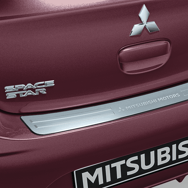 Protection Pack III Space Star 2020, Uitvoering met bagagebox. Kleur Wine Red