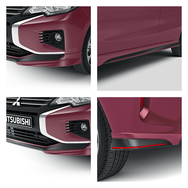 Sport Pack I Space Star 2020, kleur Wine Red