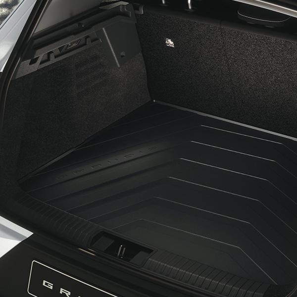 Kofferruimtebeschermer, hard kunststof met antisliplaag