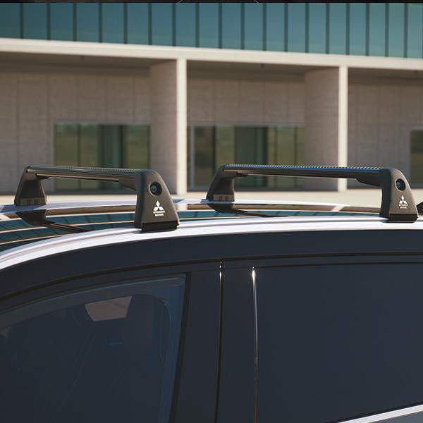 Dakdragerset Aero-type met QuickFix zwart afsluitbaar